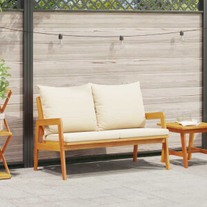 vidaXL Tuinbank Olie naturel 115 x 65 x 71 cm Massief Acaciahout