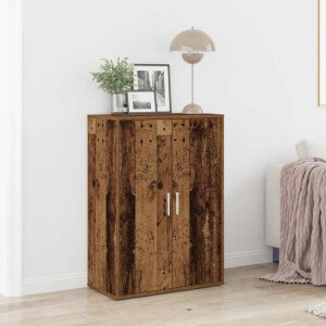 vidaXL Dressoir Oudhout 60 x 31 x 84 cm Bewerkt hout