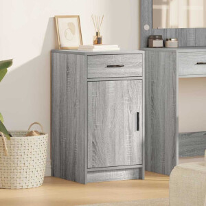 vidaXL Dressoir met lade Grijs Sonoma 40 x 40,5 x 75 cm Bewerkt hout