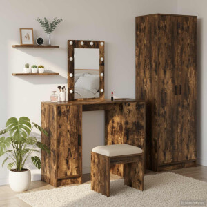 vidaXL Plafondtafel met opslag Bruin 102 x 33 x 135 cm Bewerkt hout