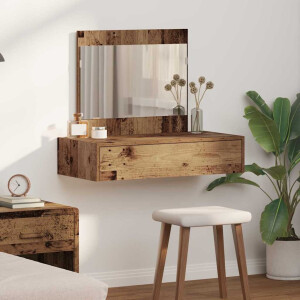 vidaXL Plafondtafel met lade Bruin 83 x 40 x 70 cm Bewerkt hout