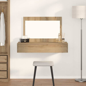 vidaXL Plafondtafel met lade Bruin 100 x 40 x 70 cm Bewerkt hout