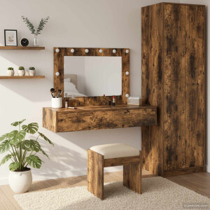 vidaXL Plafondtafel met lade Bruin 100 x 40 x 70 cm Bewerkt hout