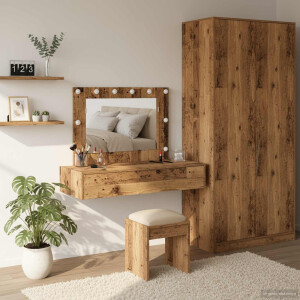 vidaXL Plafondtafel met lade Bruin 100 x 40 x 70 cm Bewerkt hout
