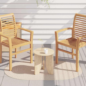 vidaXL Vloerkleed ZIZUR Crème 150 x 80 cm Polypropyleen