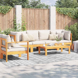 vidaXL Buitentapijt ARAKIL Grijs en Wit 400 × 300 cm 50% Polypropyleen