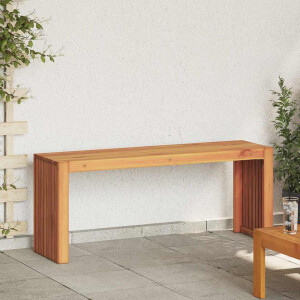 vidaXL Bank Olie naturel 110 x 30 x 45 cm Massief Teakhout