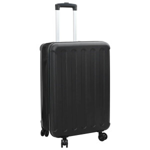 vidaXL Koffer met slot Zwart 34 x 23 x 55.5 cm ABS Kunststof