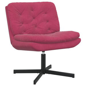 vidaXL Draaibare Relaxstoel Wijnrood 63 x 75 x 76 cm Fluweel