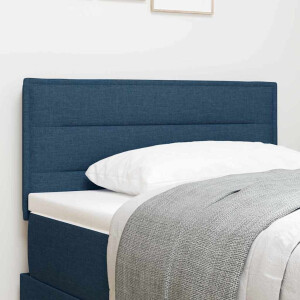 vidaXL Hoofdbord Blauw 100 cm Stof