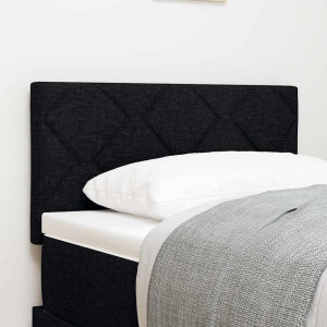 vidaXL Hoofdbord Zwart 80 cm Stof