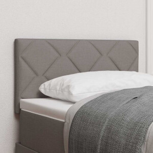 vidaXL Hoofdbord Taupe 80 cm Stof