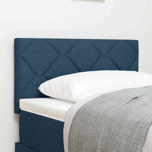 vidaXL Hoofdbord Blauw 80 cm Stof