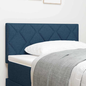 vidaXL Hoofdbord Blauw 100 cm Stof