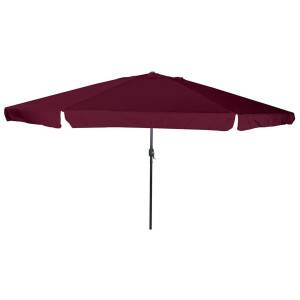 vidaXL Tuinparasol Bordeaux Rood 395 x 395 x 245 cm Polyester en staal