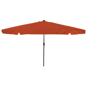 vidaXL Tuinparasol Terracotta 395 x 395 x 245 cm Polyester