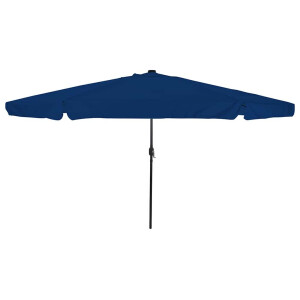 vidaXL Tuinparasol Azurblauw 395 x 395 x 245 cm Polyester
