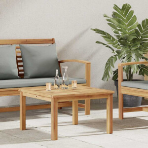 vidaXL Salontafel Bruin 60 x 60 x 36 cm Massief Teakhout