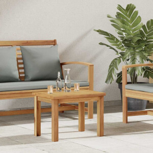 vidaXL Salontafel Bruin 50 x 35 x 36 cm Massief Teakhout