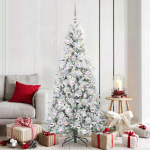 vidaXL Kunstmatige Inklapbare Kerstboom Groen 180 cm PE en PVC