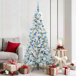 vidaXL Kunstmatige Inklapbare Kerstboom Groen 180 cm PE en PVC