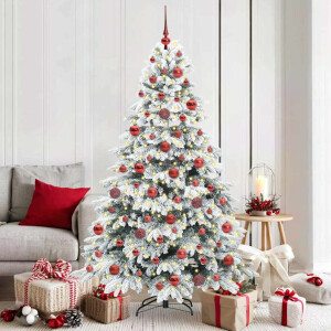 vidaXL Kunstkerstboom met 300 LED met standaard Groen 180 cm PE en PVC