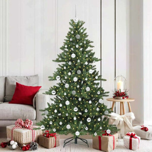 vidaXL Kunstmatige Inklapbare Kerstboom with LEDs 180cm PVC
