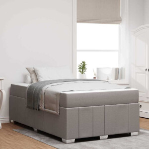 vidaXL Bedframe Taupe 120 x 200 cm Stof