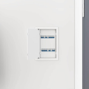 vidaXL Toegangs-panelen 2 pcs Wit 15 x 23 cm ABS Kunststof