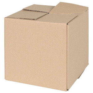 vidaXL Vouwdoos met opslag 50 pcs Naturel 20 x 20 x 20 cm Karton