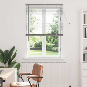 vidaXL Venetiaanse Jaloezieën Zilver 175 x 95 cm Aluminium