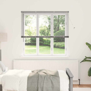 vidaXL Venetiaanse Jaloezieën Zilver 175 x 145 cm Aluminium