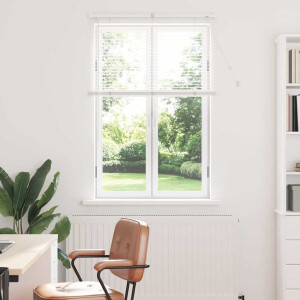 vidaXL Venetiaanse Jaloezieën Wit 130 x 85 cm Aluminium