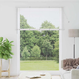 vidaXL Venetiaanse Jaloezieën Wit 220 x 160 cm Aluminium