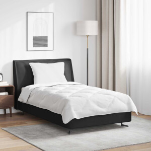 vidaXL Dekbed Set met kussen 2 pcs Wit Microvezel