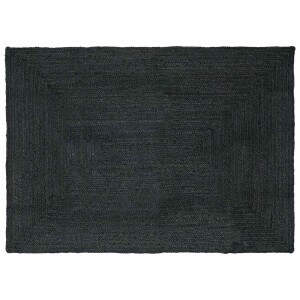 vidaXL Vloerkleden Rechthoekig Donkergrijs 160 x 230 cm Jute