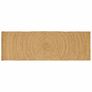 vidaXL Vloerkleden Rechthoekig Bruin 60 x 300 cm Jute