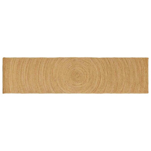 vidaXL Vloerkleden Rechthoekig Bruin 60 x 400 cm Jute