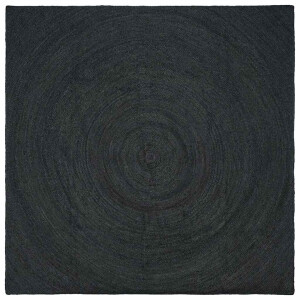 vidaXL Vloerkleden Vierkant Donkergrijs 300 x 300 cm Jute