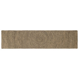 vidaXL Vloerkleden Naturel en Zwart 60 x 200 cm Jute