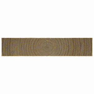 vidaXL Vloerkleed Natuurlijk en Zwart 60 x 400 cm Jute
