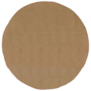 vidaXL Vloerkleden Naturel Ø 240 cm Jute