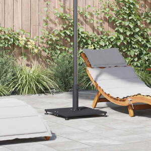 vidaXL Buiten Parasols Donkergrijs 45 x 45 x 31 cm Staal