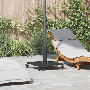 vidaXL Buiten Parasols Zwart 45 x 45 x 31.5 cm Staal