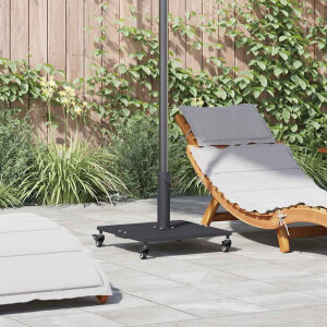 vidaXL Buiten Parasols Donkergrijs 45 x 45 x 31.5 cm Staal