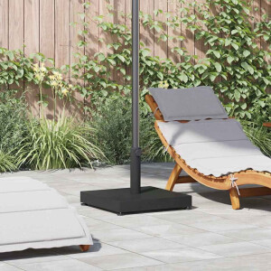 vidaXL Buiten Parasols Zwart 45 x 45 x 31.5 cm Staal, Beton