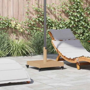 vidaXL Buiten Parasols Lichthout 45 x 45 x 32 cm Staal, Beton