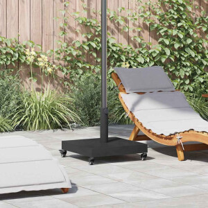 vidaXL Buiten Parasols Zwart 45 x 45 x 32 cm Staal, Beton