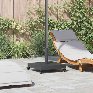 vidaXL Buiten Parasols Donkergrijs 45 x 45 x 32 cm Staal, Beton