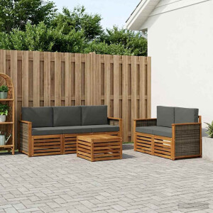 vidaXL Sofa-Sets Massief Acaciahout